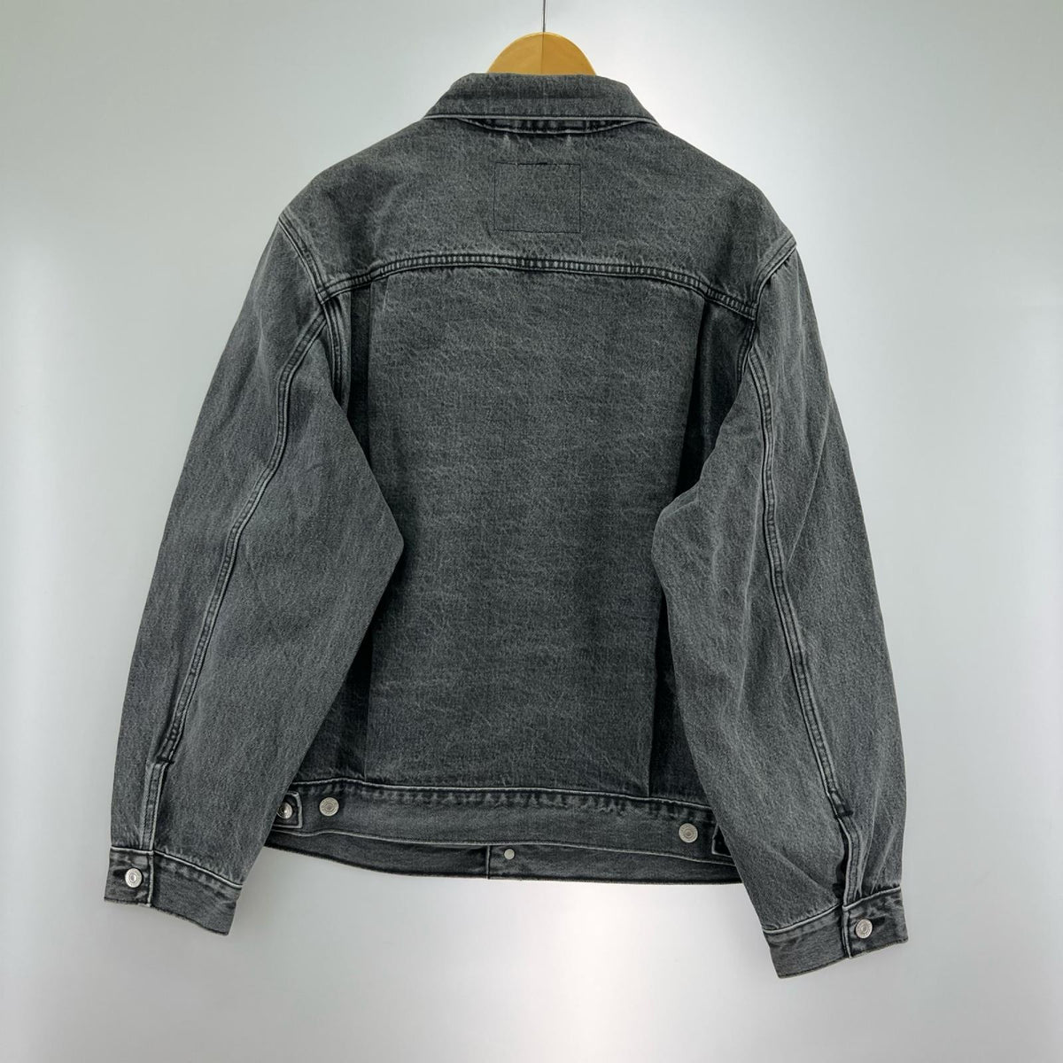 デニムジャケット Levi's EDIFICE別注 2ndTYPE ﾃﾞﾆﾑｼﾞｬｹｯﾄ L ｸﾞﾚｰ L ブラック