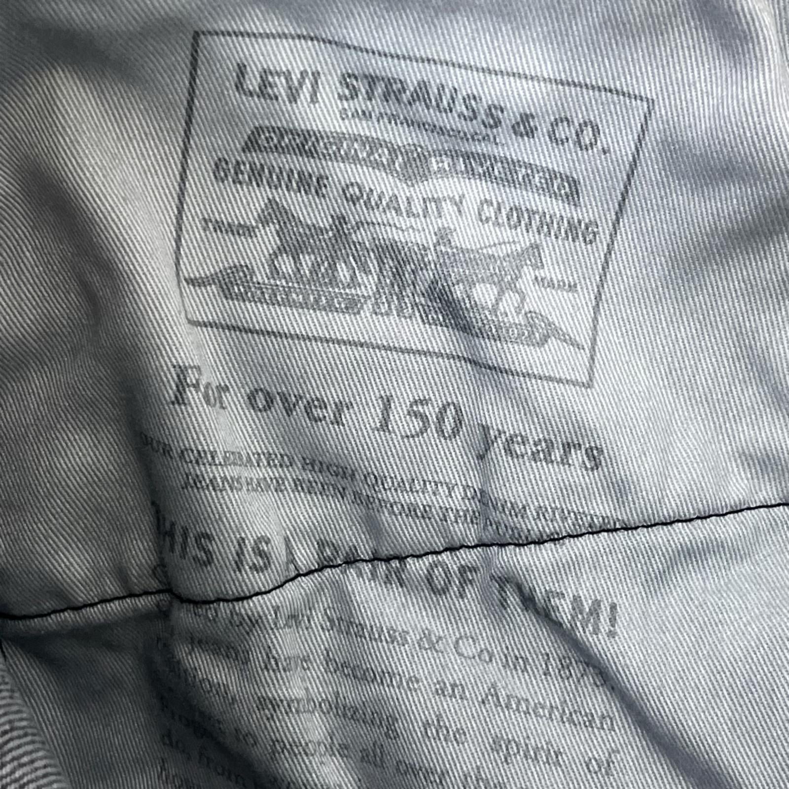 デニムパンツ Levi's premium BAGGY WIDE バギーブラックデニム W32L30