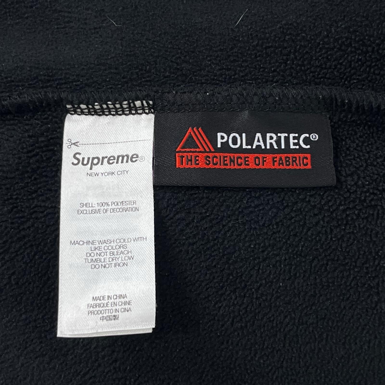 ジャケット Supreme Polartec Zip Jacket フリースジャケット S ブラック S ブラック