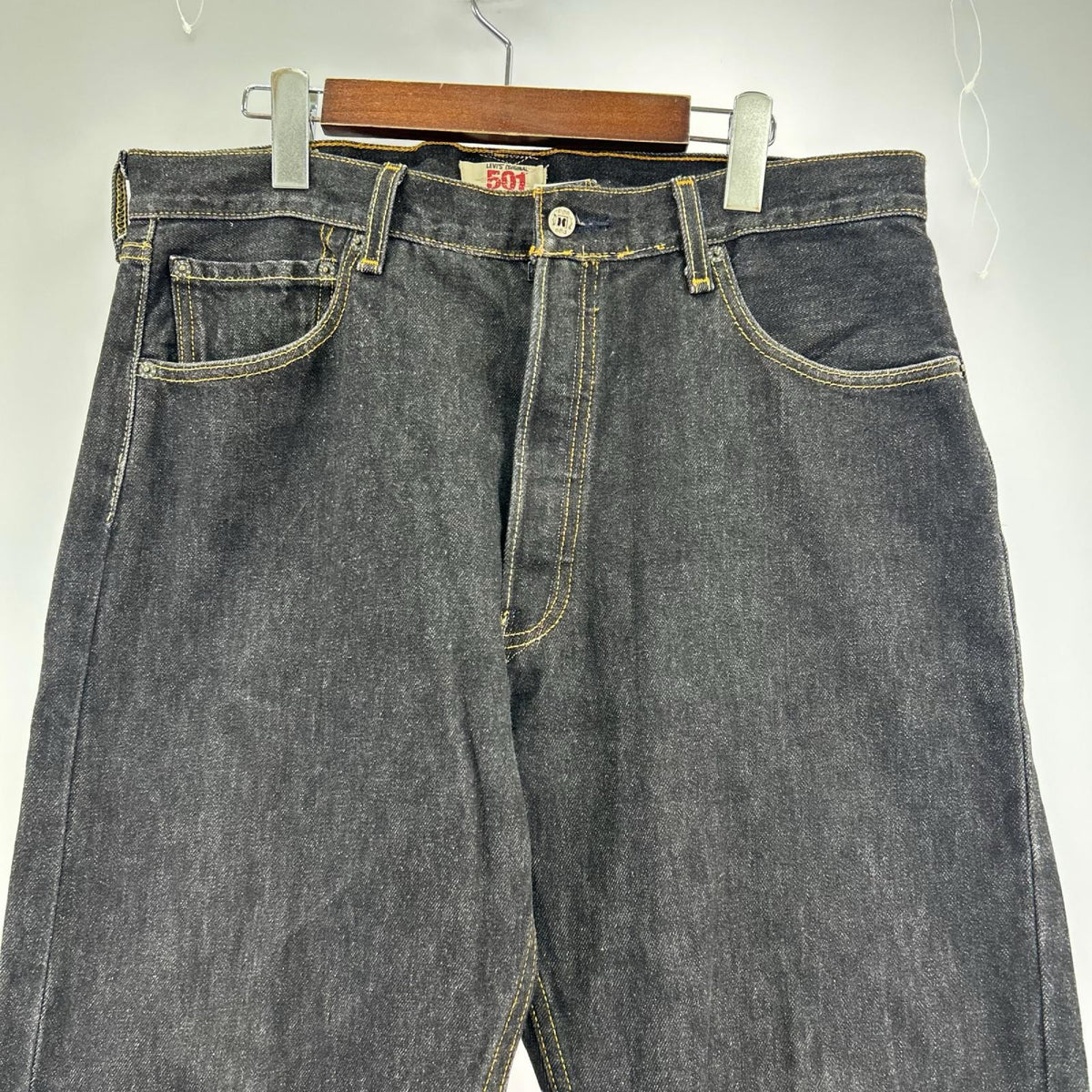 デニムパンツ Levi's 501 ﾒｷｼｺ製 ﾃﾞﾆﾑﾊﾟﾝﾂ W36L32 ブラック