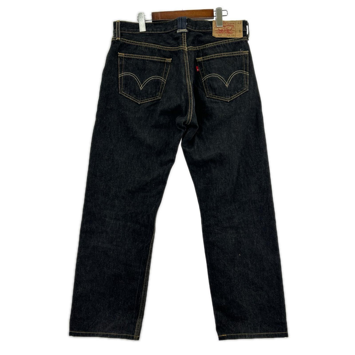 デニムパンツ Levi's 501 ﾒｷｼｺ製 ﾃﾞﾆﾑﾊﾟﾝﾂ W36L32 ブラック