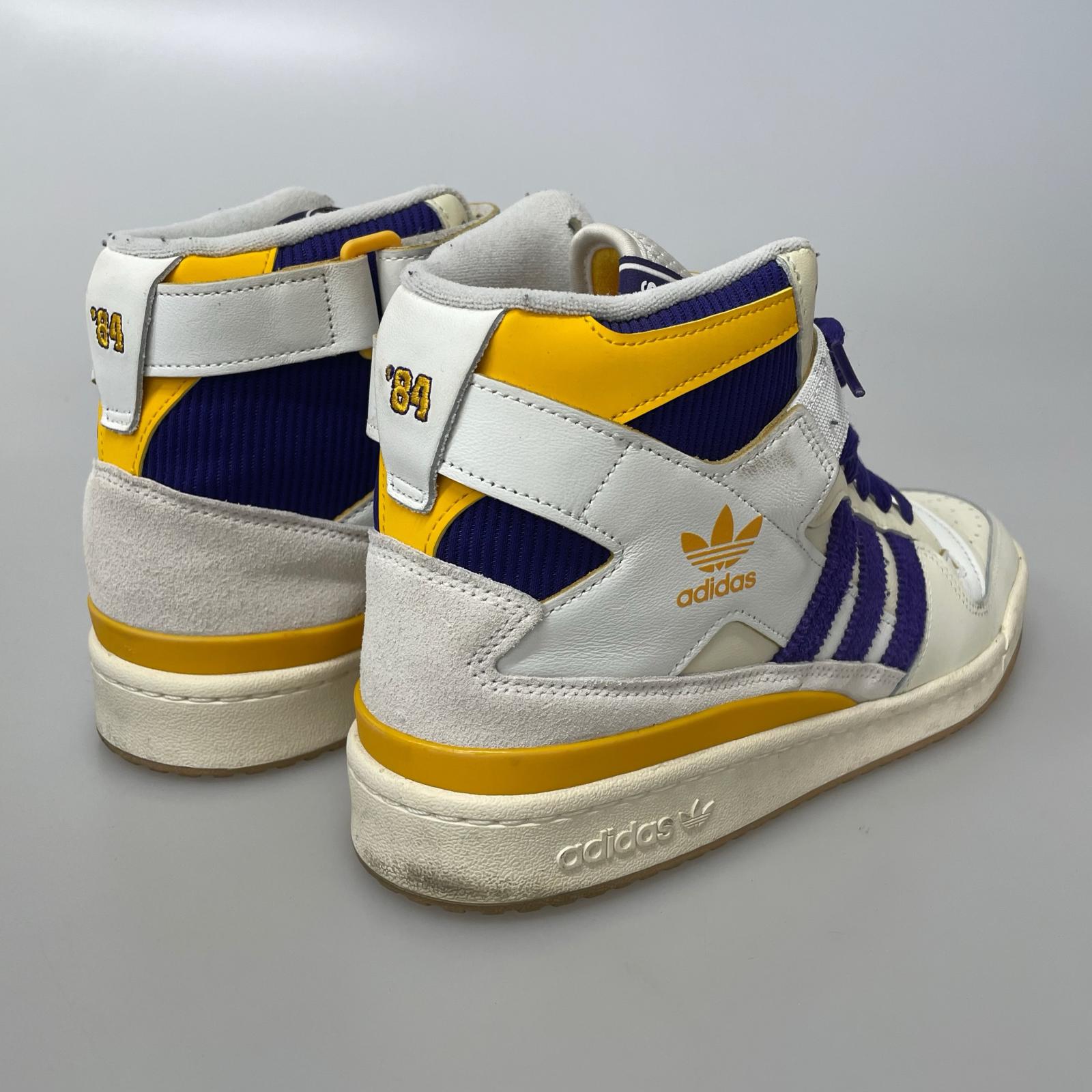 スニーカー Forum 84 High Collegiate Lakers 27.5cm 27.5cm (US9 1/2 UK9 EU45) ホワイト