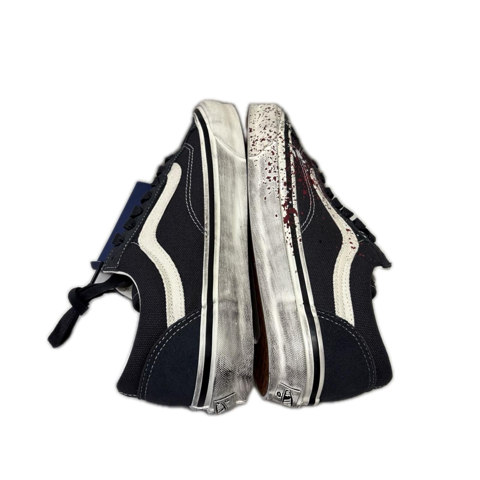 スニーカー Lx Old Skool 36 Paint Splatter 25cm (US7 UK6 1/2 EU40) ブラック