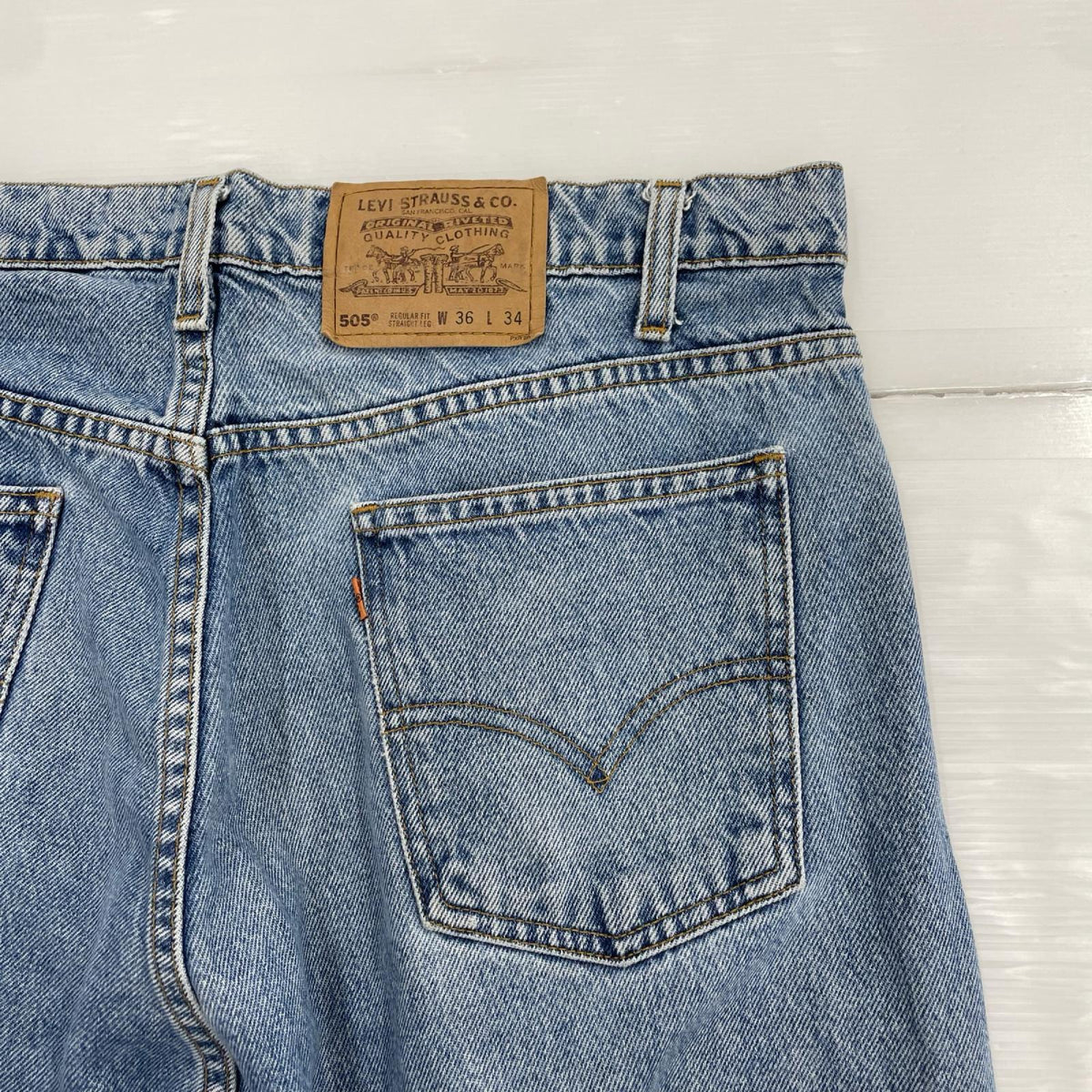デニムパンツ 90s 505 ｸﾞｱﾃﾏﾗ製