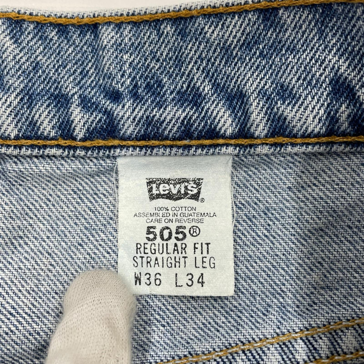 デニムパンツ 90s 505 ｸﾞｱﾃﾏﾗ製