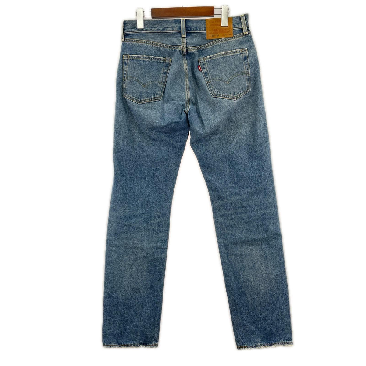 デニムパンツ PREMIUM 501(R) '54 ﾀﾞﾒｰｼﾞ加工 ｻｯｸｽ