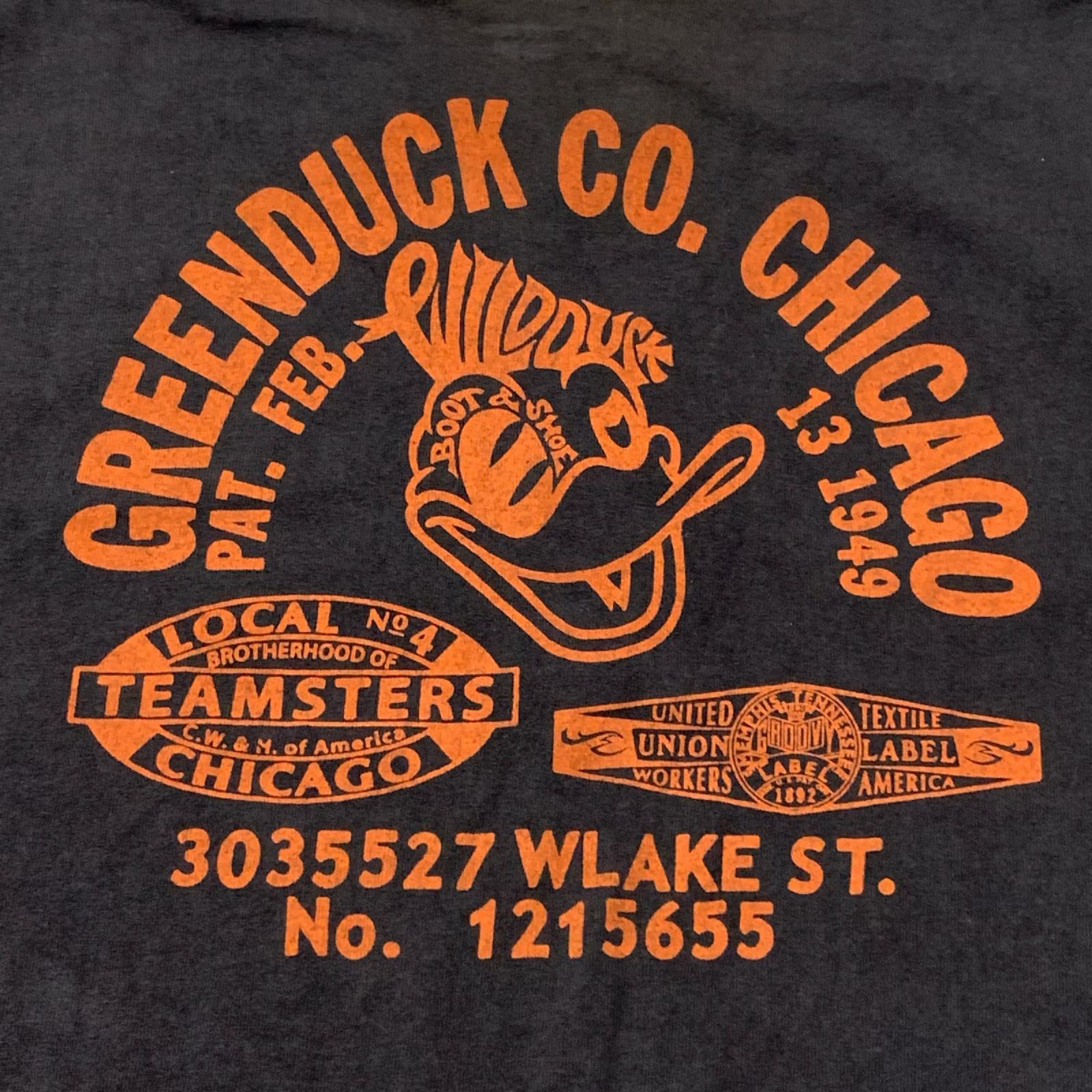 半袖Ｔシャツ Groovers ヘンリーネックプリントTee 40 ブラウン L ブラウン