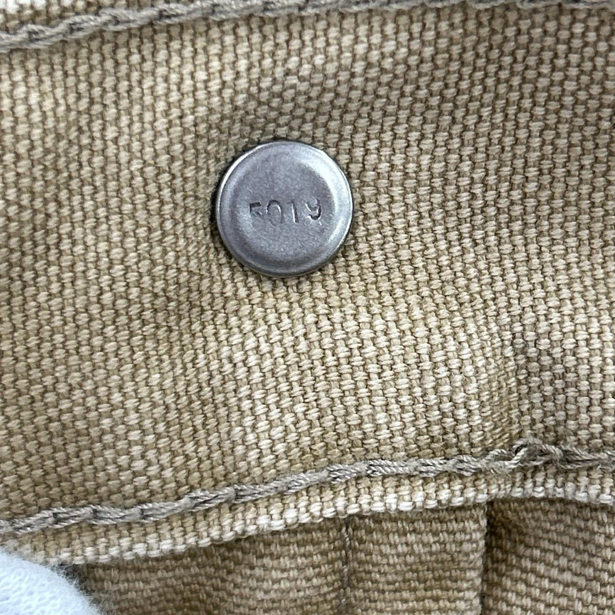 パンツ Levi's ﾀﾞﾌﾞﾙﾆｰ ﾍﾟｲﾝﾀｰﾊﾟﾝﾂ W28L32 ﾍﾞｰｼﾞｭ ベージュ