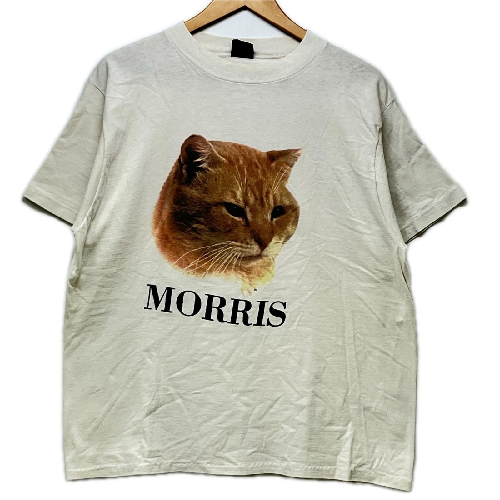半袖Ｔシャツ 80ｓ MORRIS CAT キャットプリントTee L アイボリー L