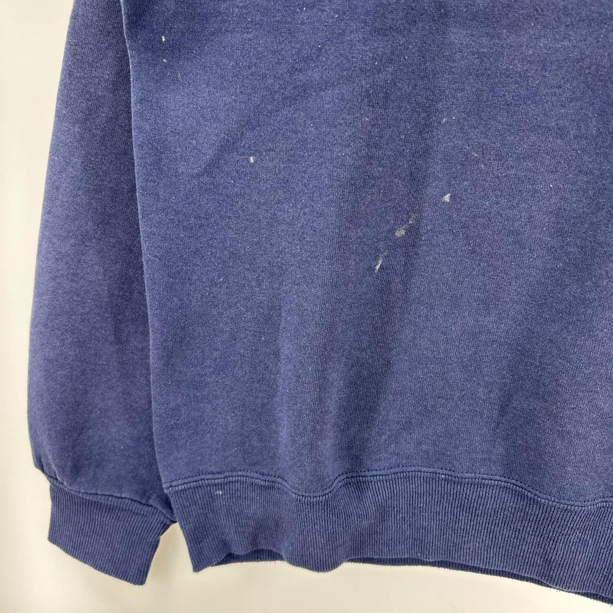 スウェット 90s JERZEES HOPEWELL ﾌﾟﾘﾝﾄｽｳｪｯﾄ L ﾈｲﾋﾞｰ L