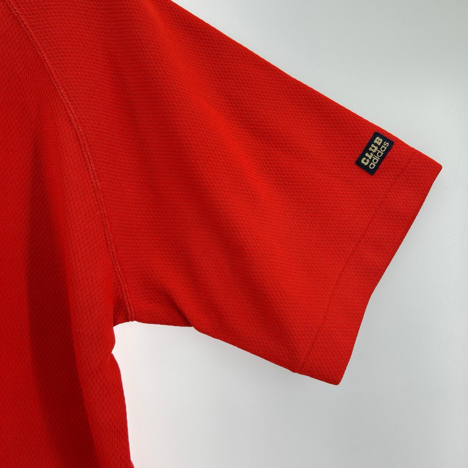 スウェット adidasCLUB SSｽｳｪｯﾄ 赤 レッド