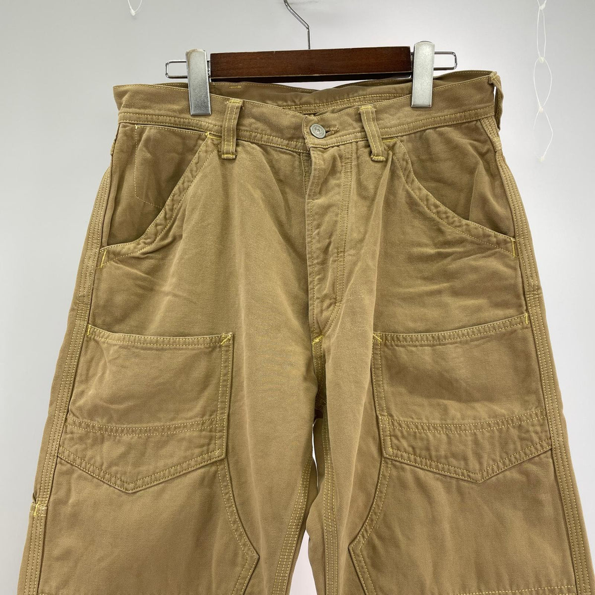 パンツ FREEWHEELERS ﾃﾞﾘｯｸﾏﾝ ﾜｰｸﾊﾟﾝﾂ ﾍﾞｰｼﾞｭ ベージュ
