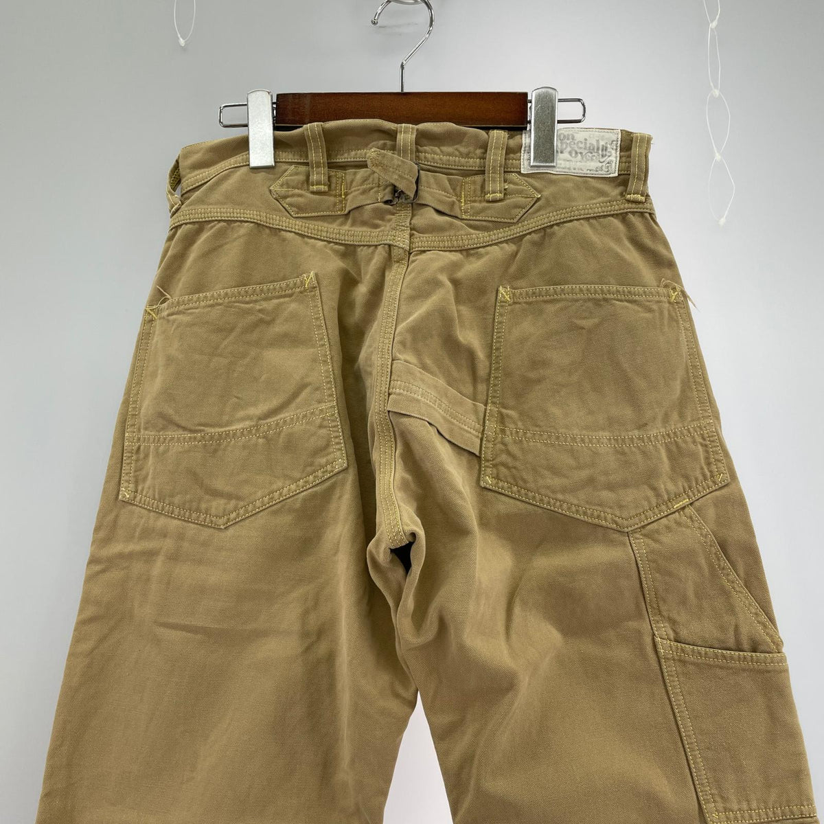 パンツ FREEWHEELERS ﾃﾞﾘｯｸﾏﾝ ﾜｰｸﾊﾟﾝﾂ ﾍﾞｰｼﾞｭ ベージュ