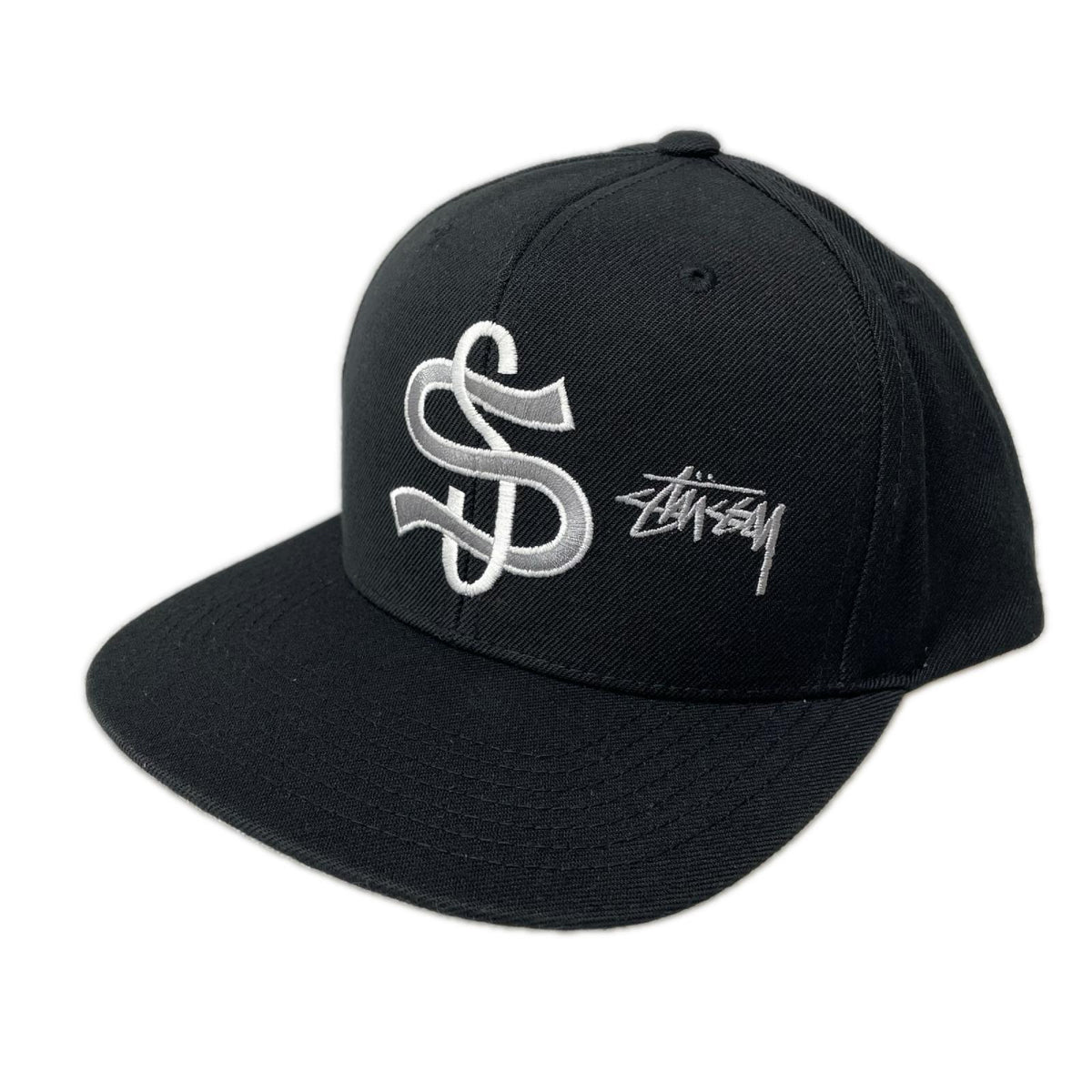 キャップ stussy big league point crown cap ブラック