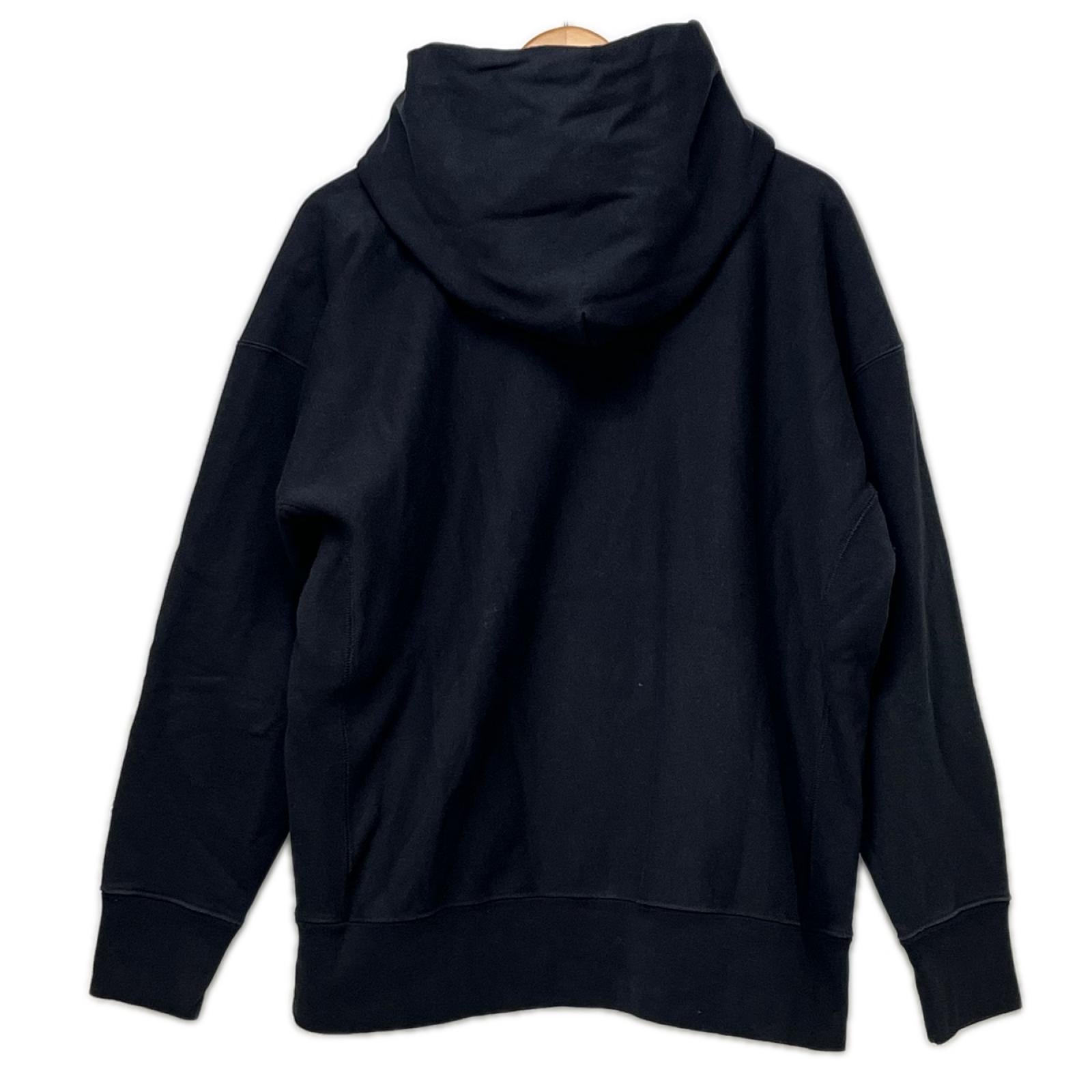 パーカー Champion ロゴ刺繍 RWパーカー XL ブラック LL