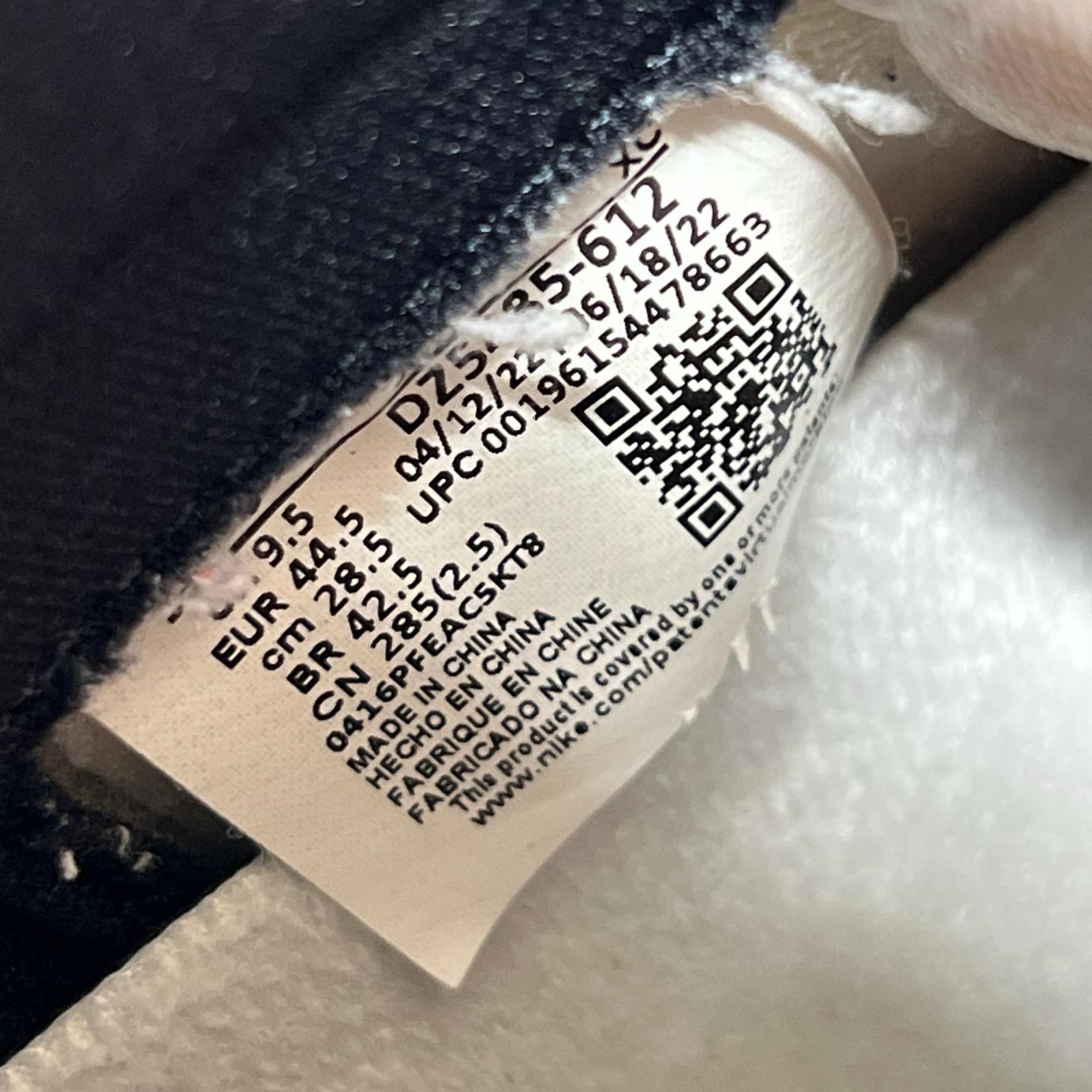 スニーカー Air Jordan 1 High OG 28.5cm 赤/白 28.5cm (US10 1/2 UK10 EU47)