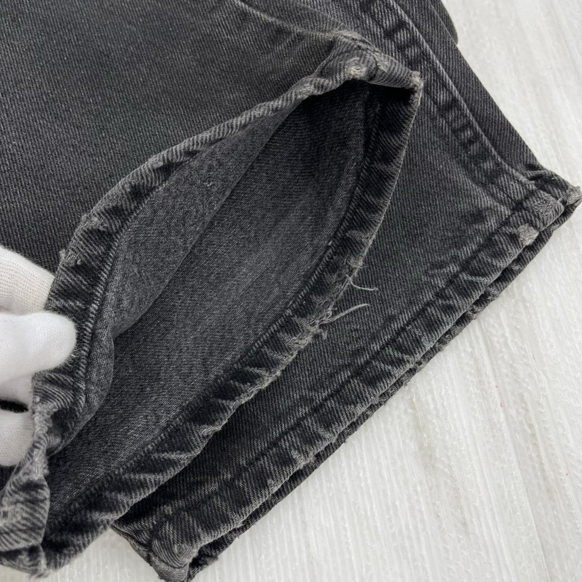 デニムパンツ Dickies 00s ﾒｷｼｺ製 後染め ﾌﾞﾗｯｸﾃﾞﾆﾑ ブラック
