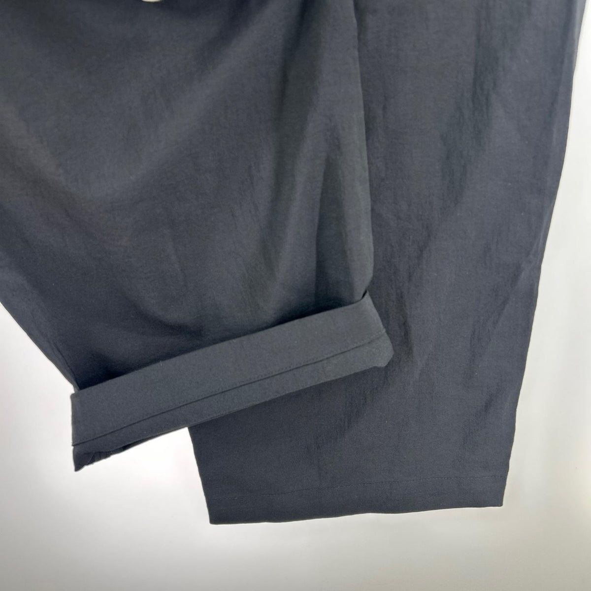 パンツ YOKO SAKAMOTO ORIGINAL RECYCLE GABARDINE ｲｰｼﾞｰﾊﾟﾝﾂ S ﾌﾞﾗｯｸ ブラック