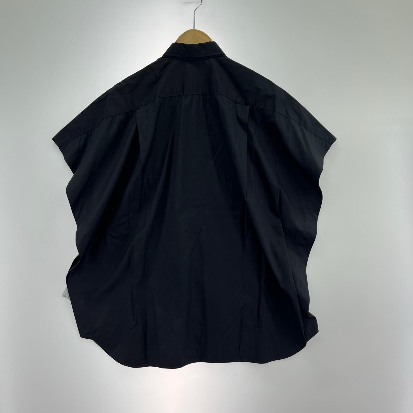 長袖シャツ COMME des GARCONS ﾃﾞｻﾞｲﾝ ｼｬﾂﾍﾞｽﾄ XS 黒 XS 黒 ブラック
