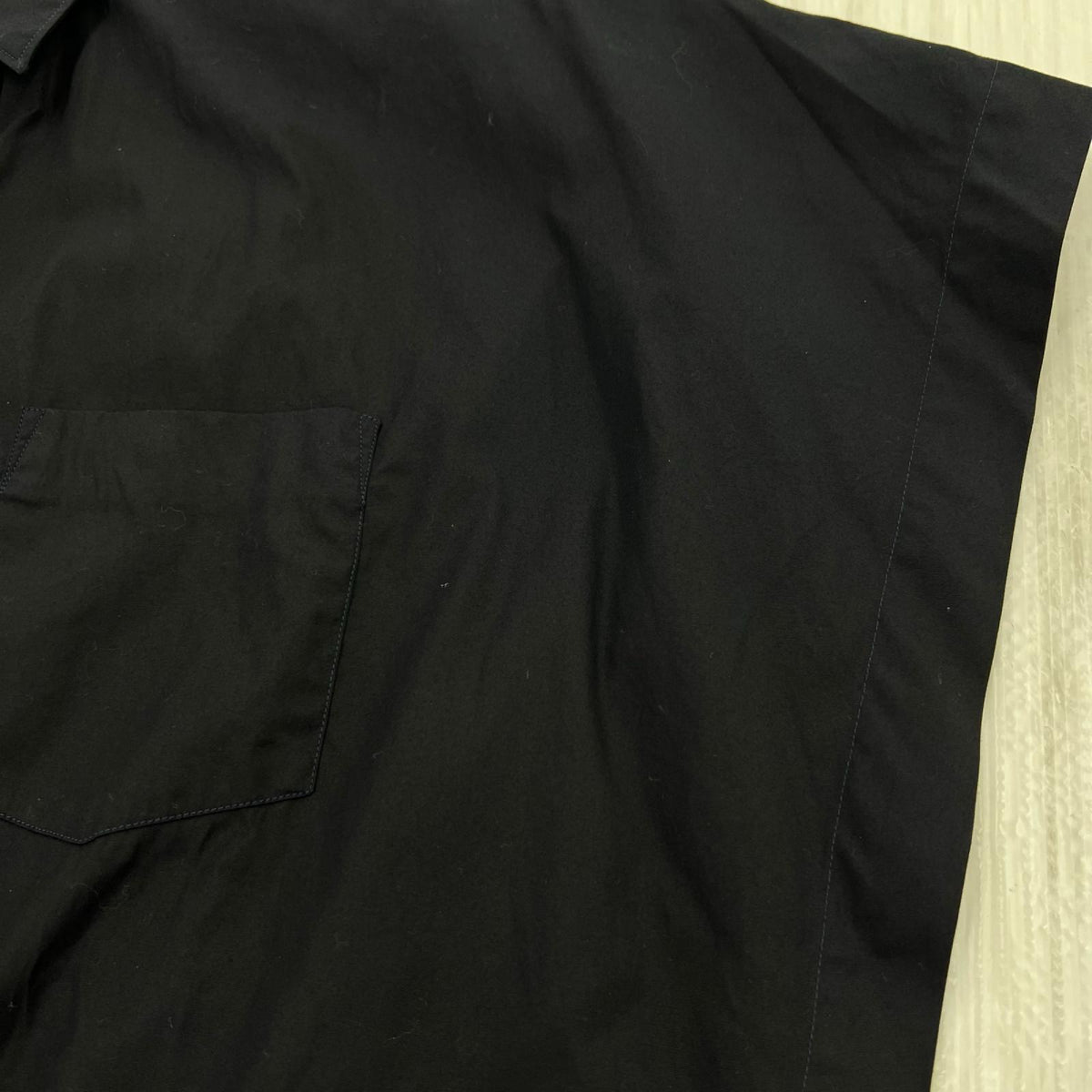 長袖シャツ COMME des GARCONS ﾃﾞｻﾞｲﾝ ｼｬﾂﾍﾞｽﾄ XS 黒 XS 黒 ブラック