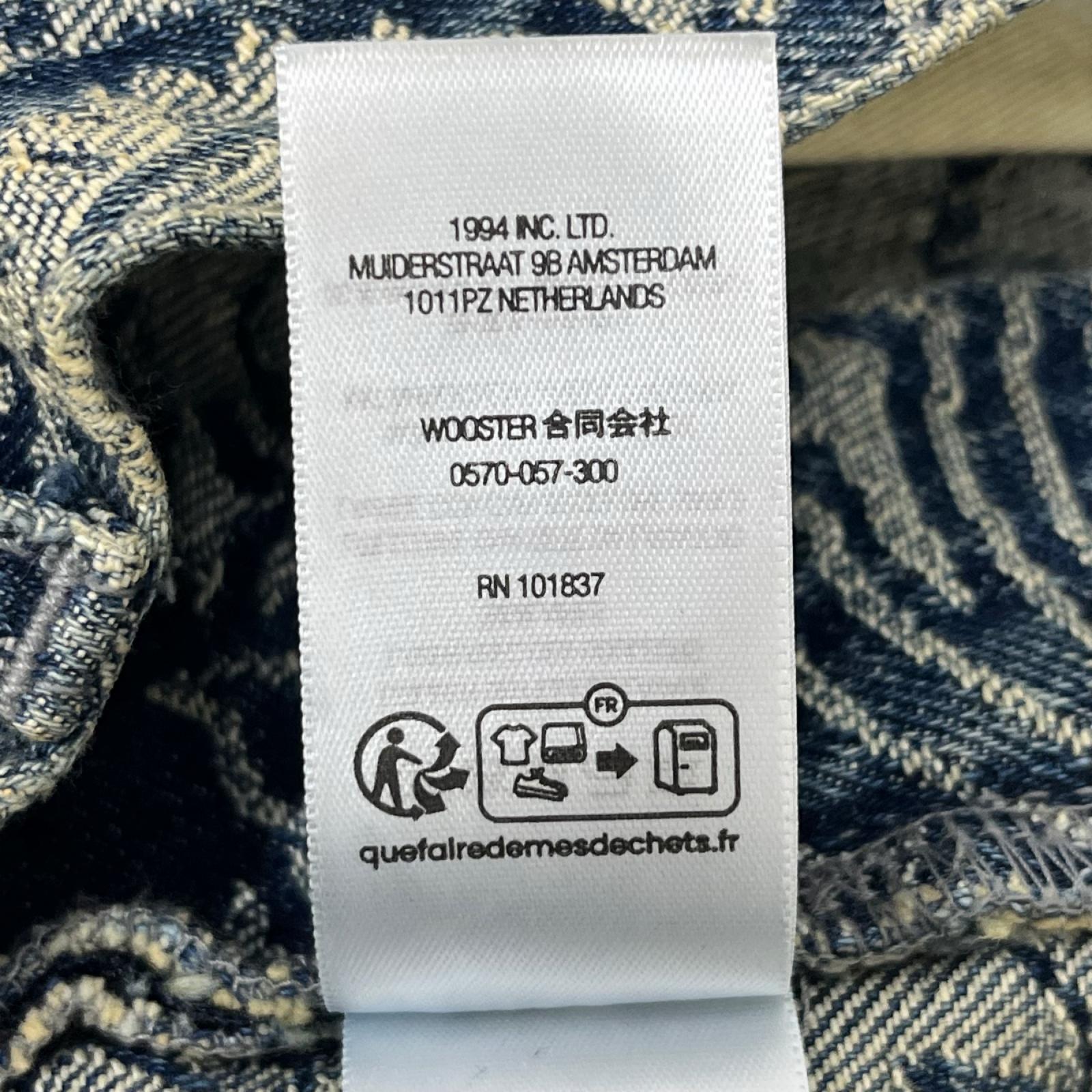 パンツ Supreme 25ss Bandana Jacquard Baggy Jean バギーデニム 32 ブルー