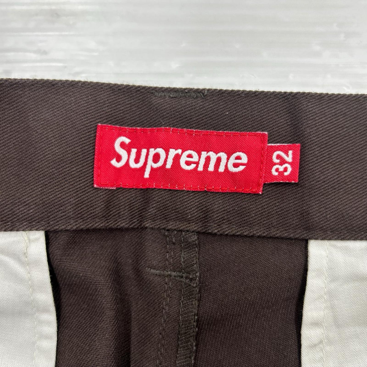 パンツ Supreme ﾜｰｸﾊﾟﾝﾂ 32 ﾌﾞﾗｳﾝ ブラウン