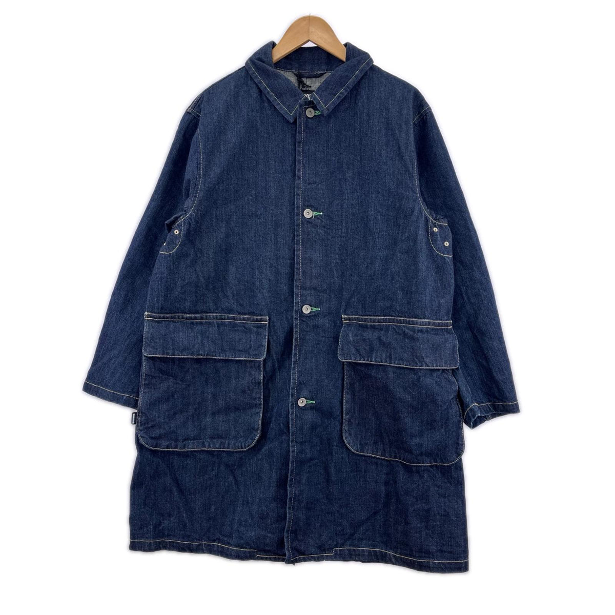 ジャケット ISLEY-D C-COAT ﾃﾞﾆﾑｺｰﾄ (2) S ネイビー