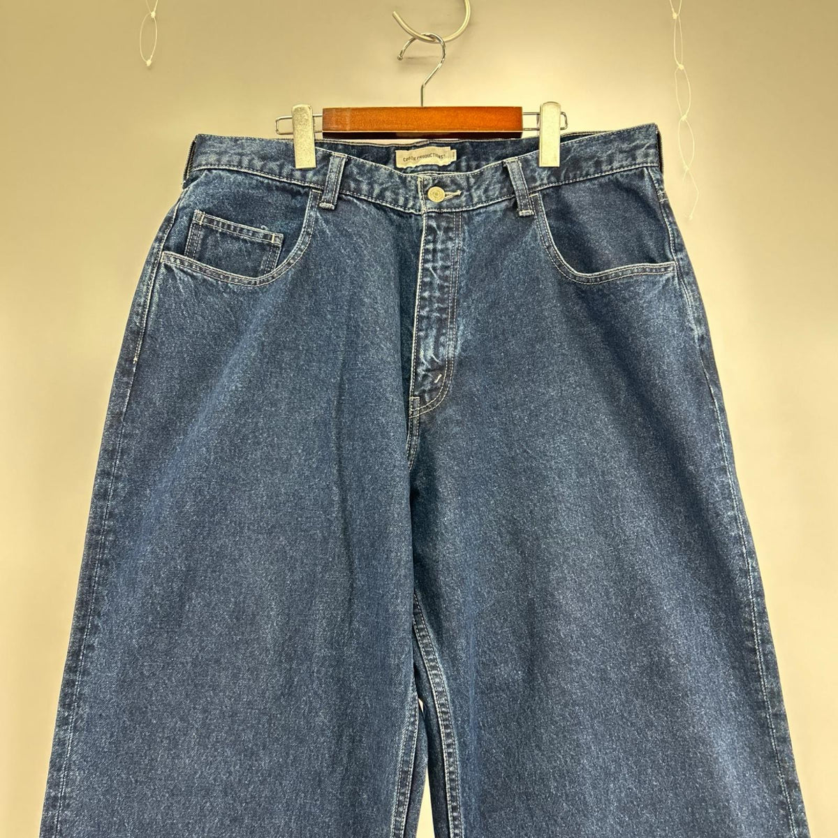 デニムパンツ 5 Pocket Baggy Denim Pant XL ネイビー