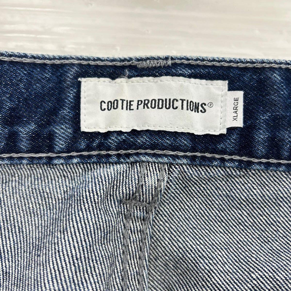 デニムパンツ 5 Pocket Baggy Denim Pant XL ネイビー