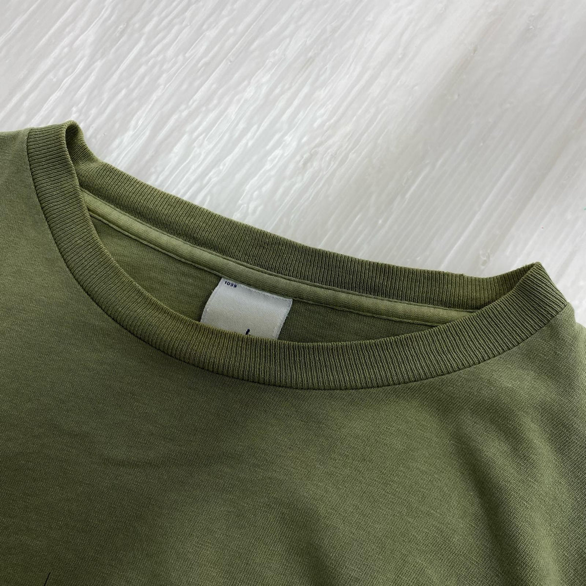 長袖Ｔシャツ 90-00s 漢字Tシャツ　M M カーキ