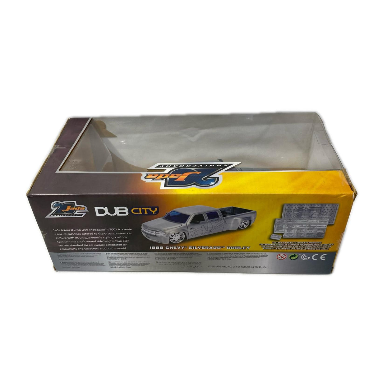 Jada 1/24 1989 Chevy Silverado Dodley スケールカー