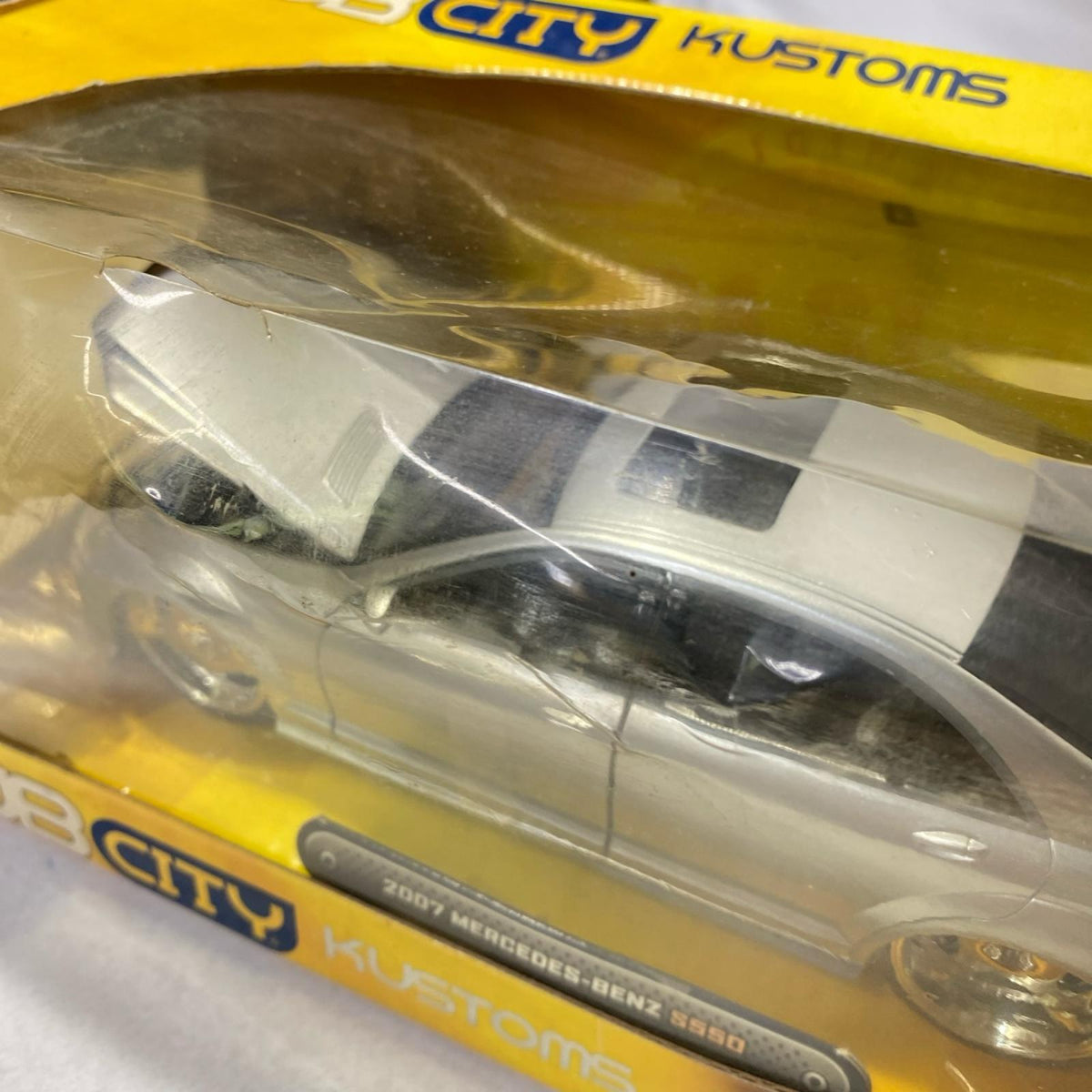 Jada 1/24 MERCEDES BENZ S550 シルバー スケールカー