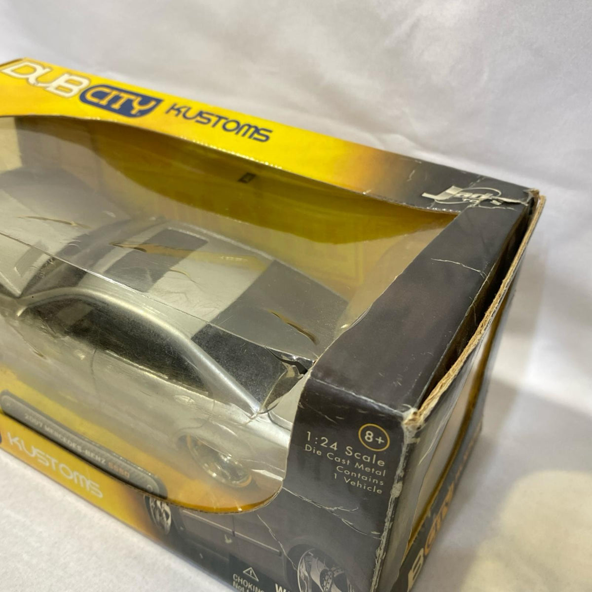 Jada 1/24 MERCEDES BENZ S550 シルバー スケールカー