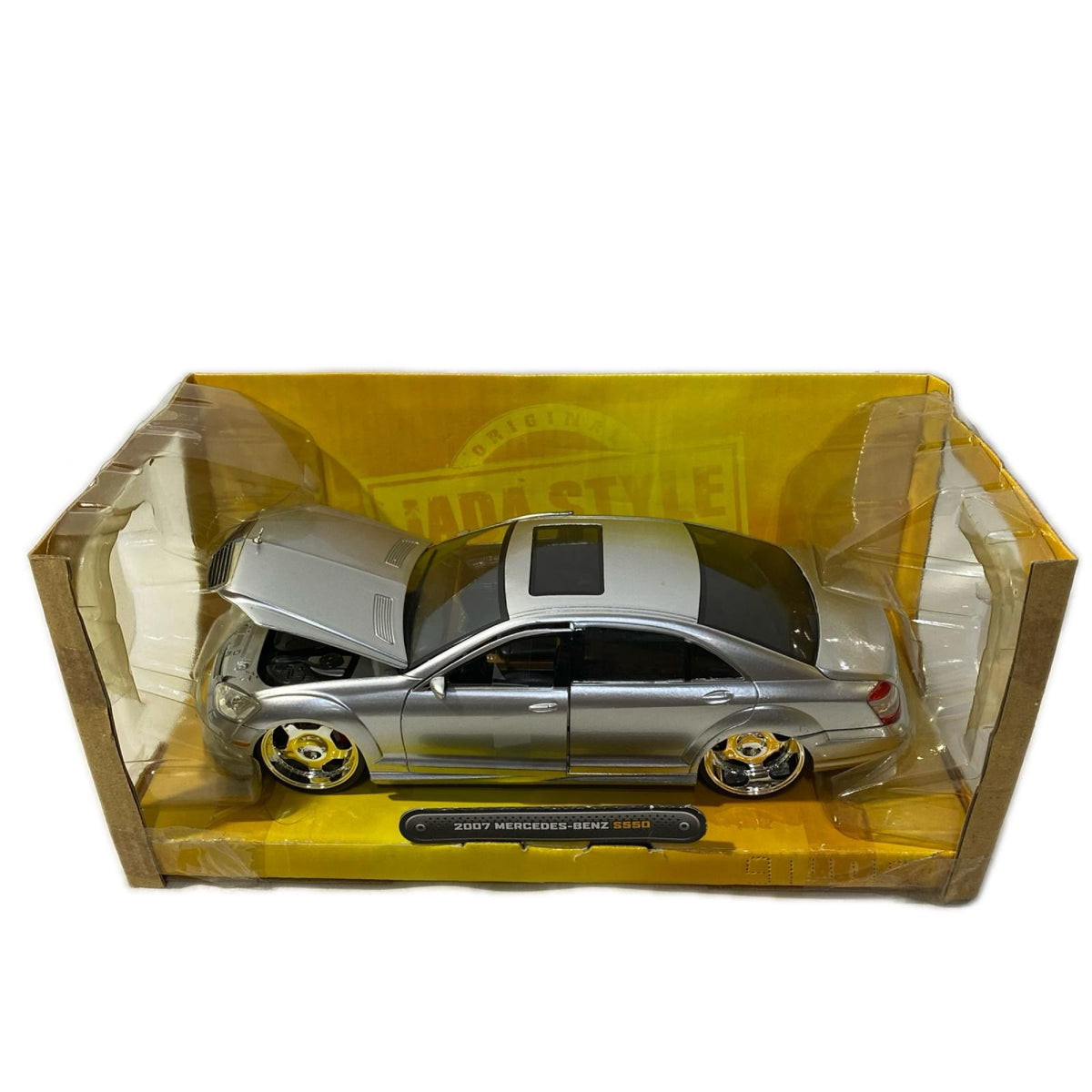 Jada 1/24 MERCEDES BENZ S550 シルバー スケールカー