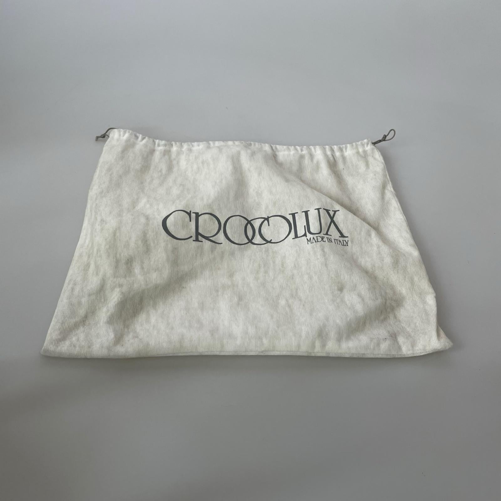ハンドバッグ crocolux ブラック