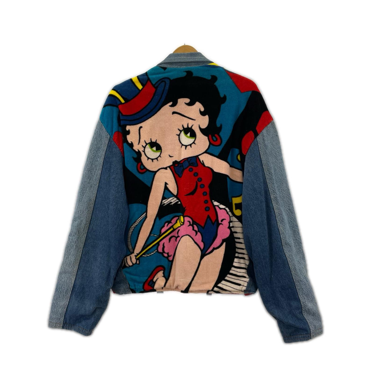 デニムジャケット too cute　USA製 betty M マルチカラー