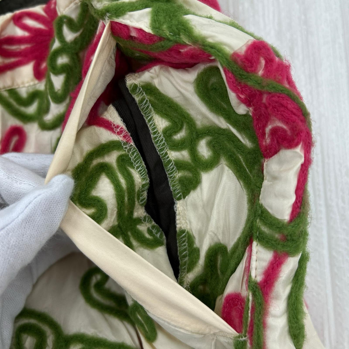 パンツ YK-P20-921 花 刺繍 (3) 3 マルチカラー