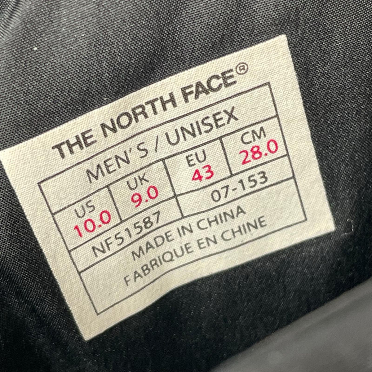ブーツ NF51587 Nuptse Bootie VI 黒 (28.0) 28cm (US10 UK9 1/2 EU46) ブラック