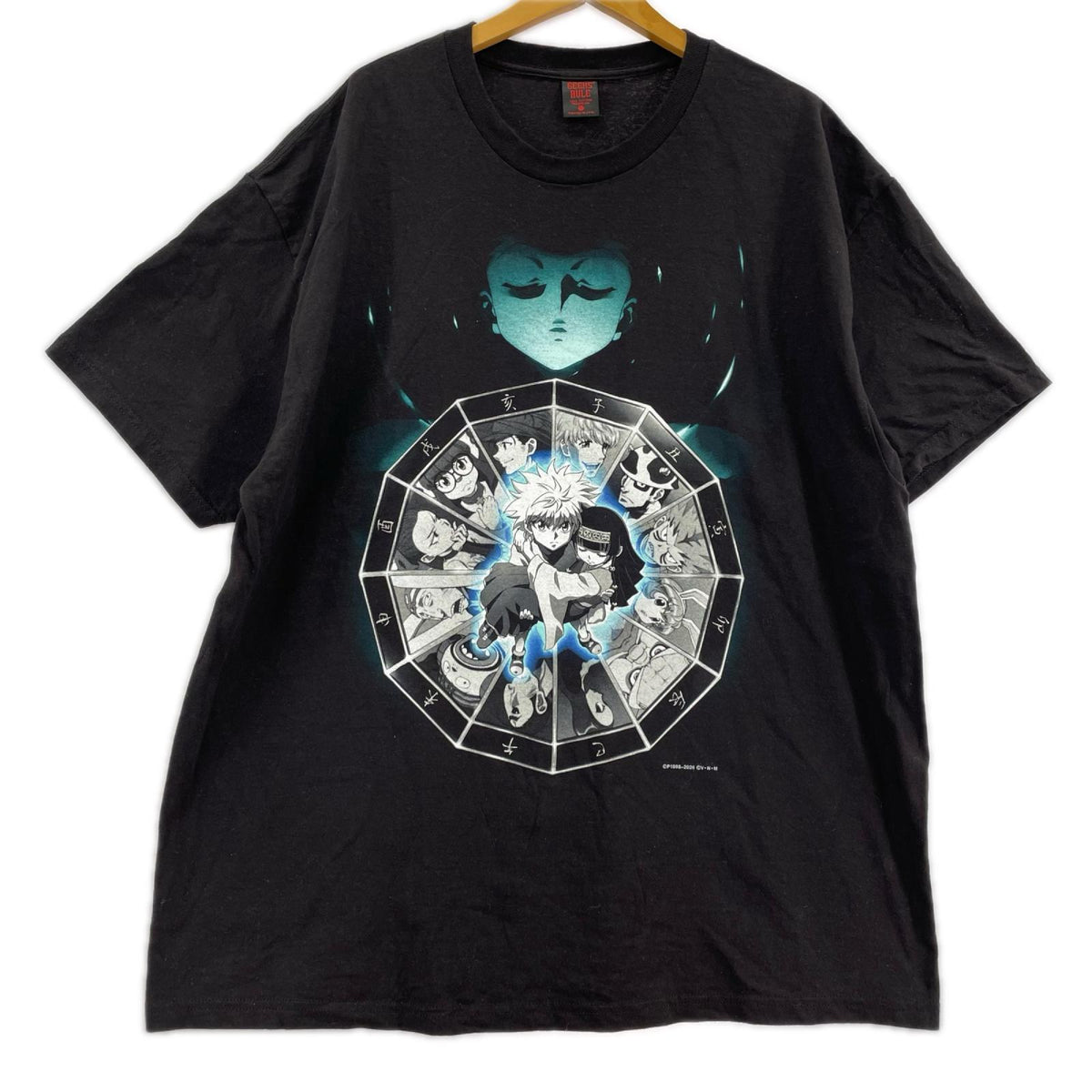 半袖Ｔシャツ geeks rule hunter×hunter ブラック
