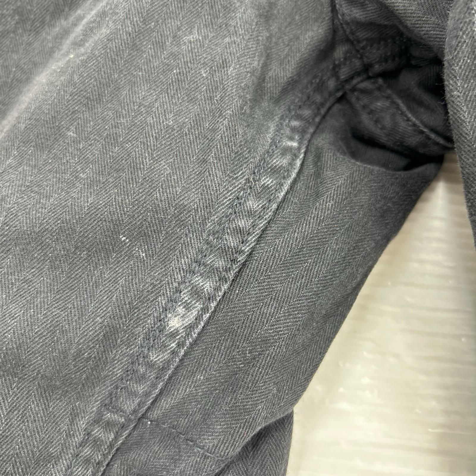 パンツ HOUSTON FRENCH MILITARY M-47 PANTS 黒 ブラック