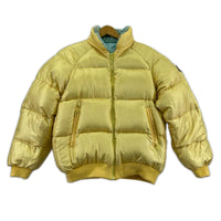 ダウンジャケット MONCLER ｱｼｯｸｽ社 ﾀﾞｳﾝｼﾞｬｹｯﾄ 黄 (-)