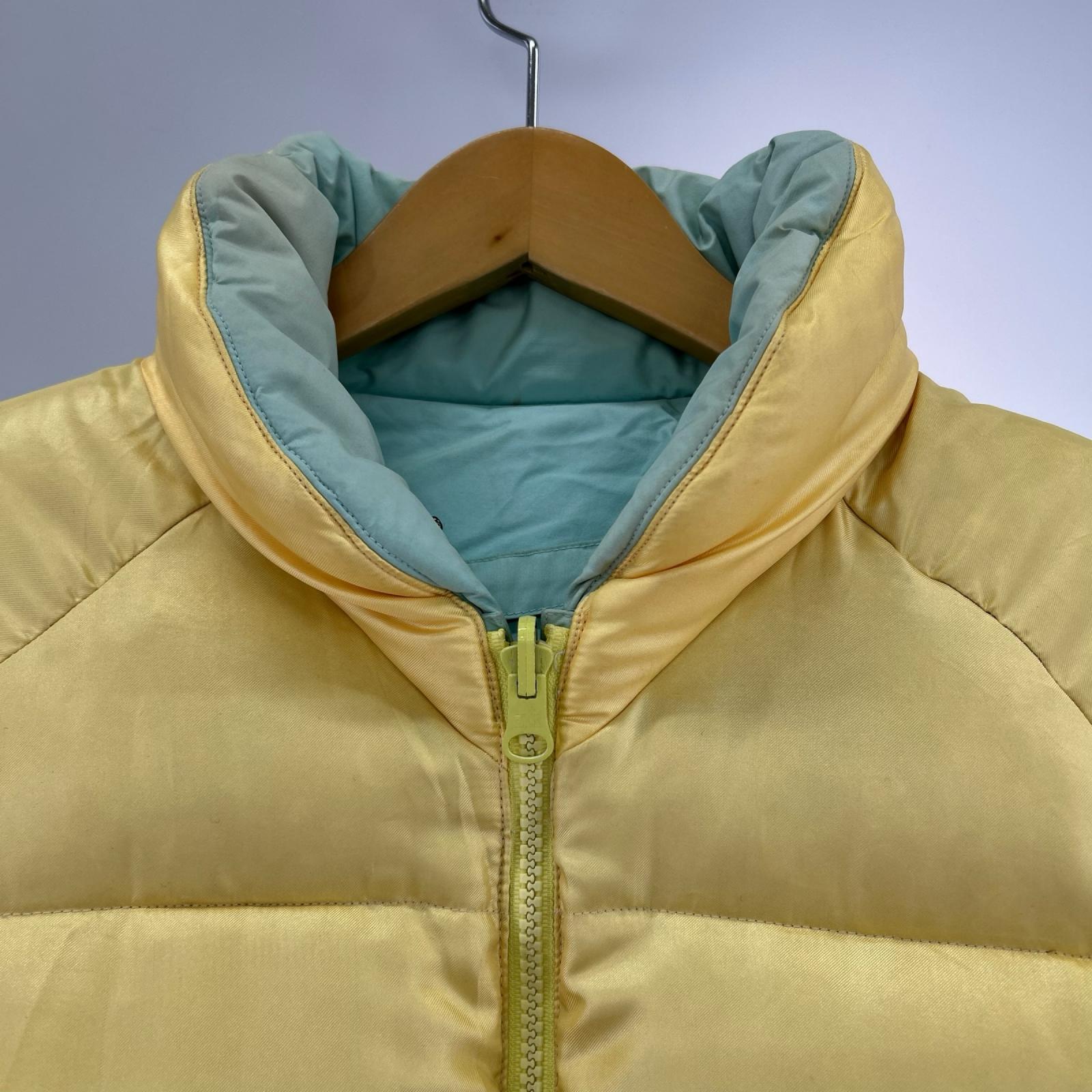 ダウンジャケット MONCLER ｱｼｯｸｽ社 ﾀﾞｳﾝｼﾞｬｹｯﾄ 黄 (-)