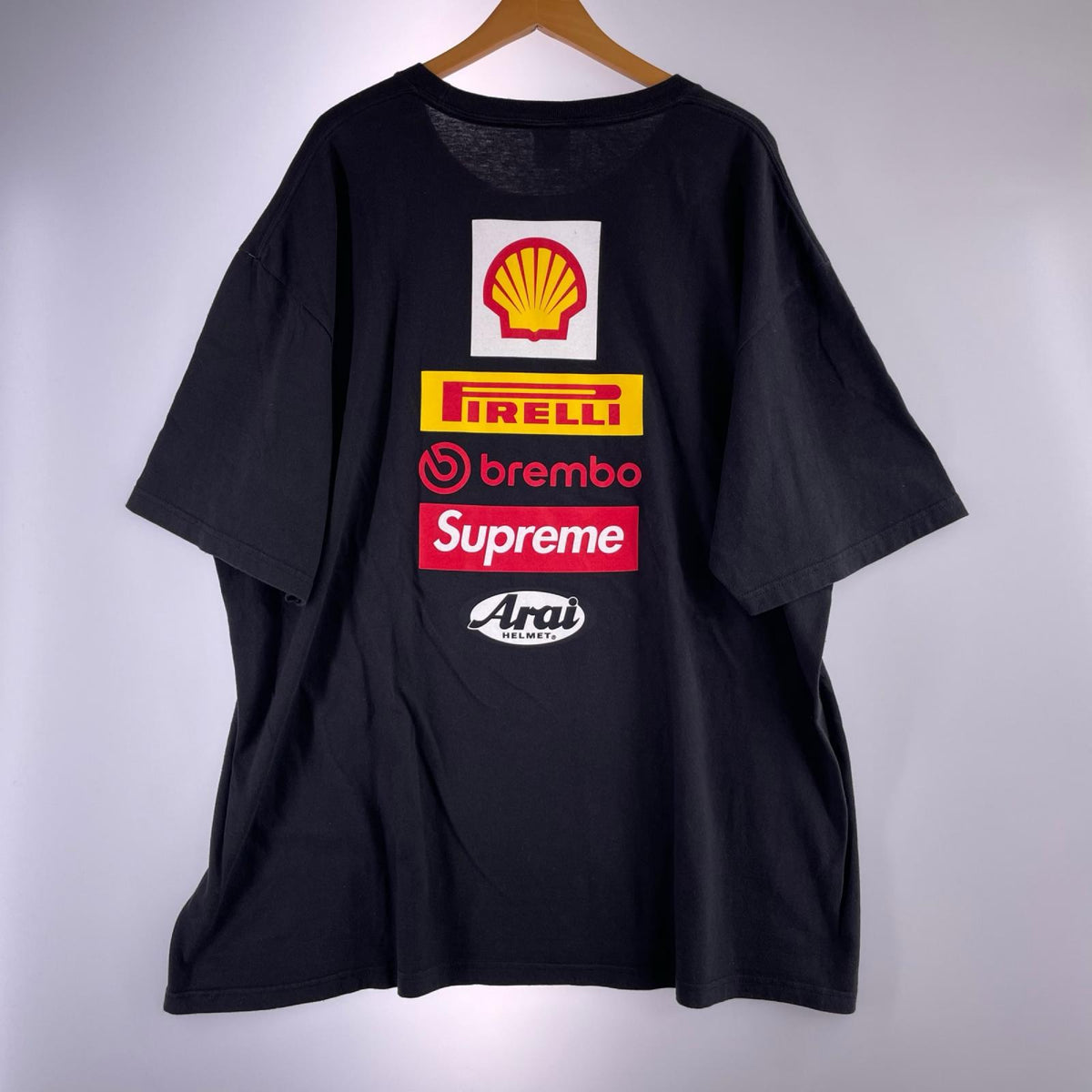 半袖Ｔシャツ x Ducati Logos Tee ﾌﾞﾗｯｸ　（XXL） ブラック