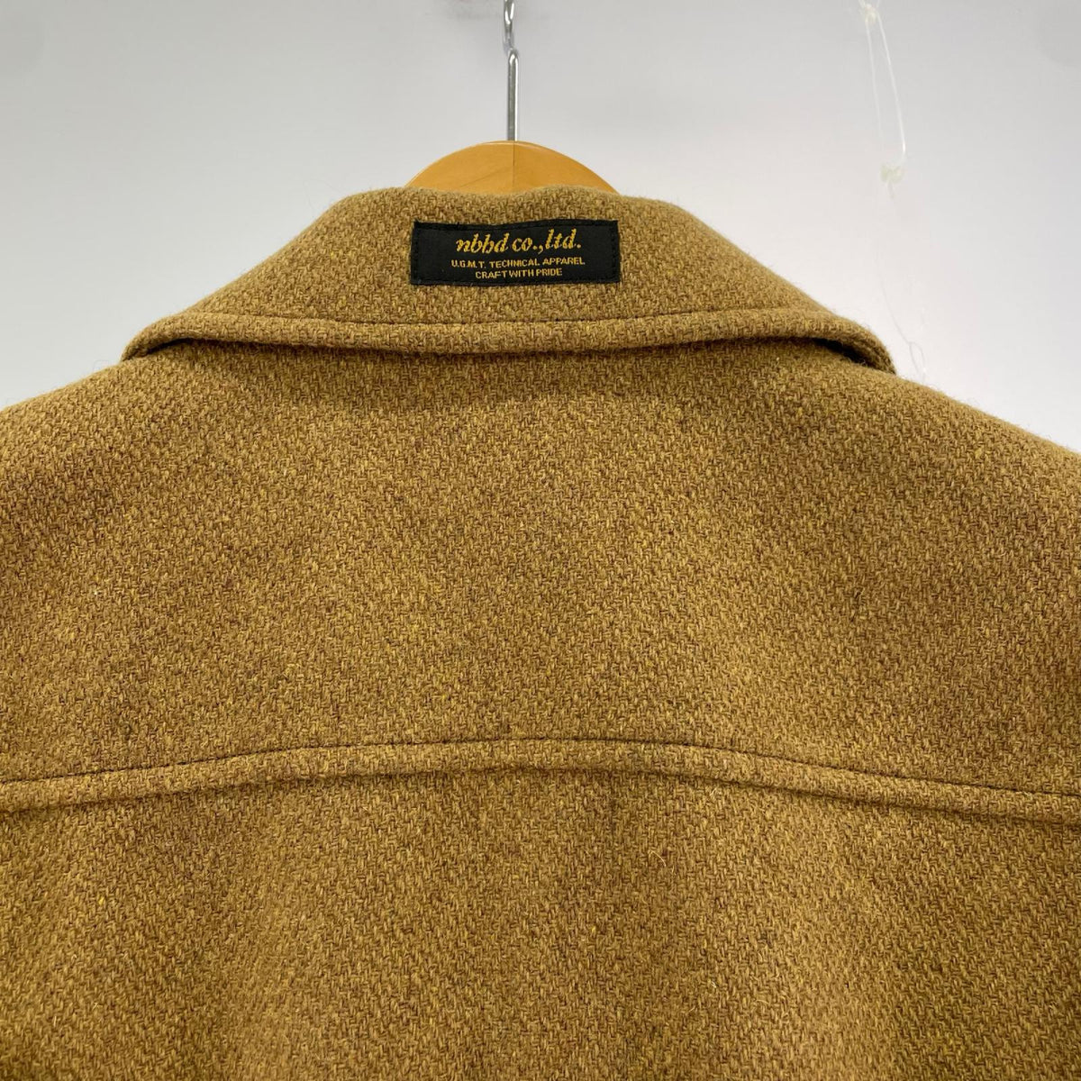 ジャケット CPO SOLID WE-SHIRT 茶 S S