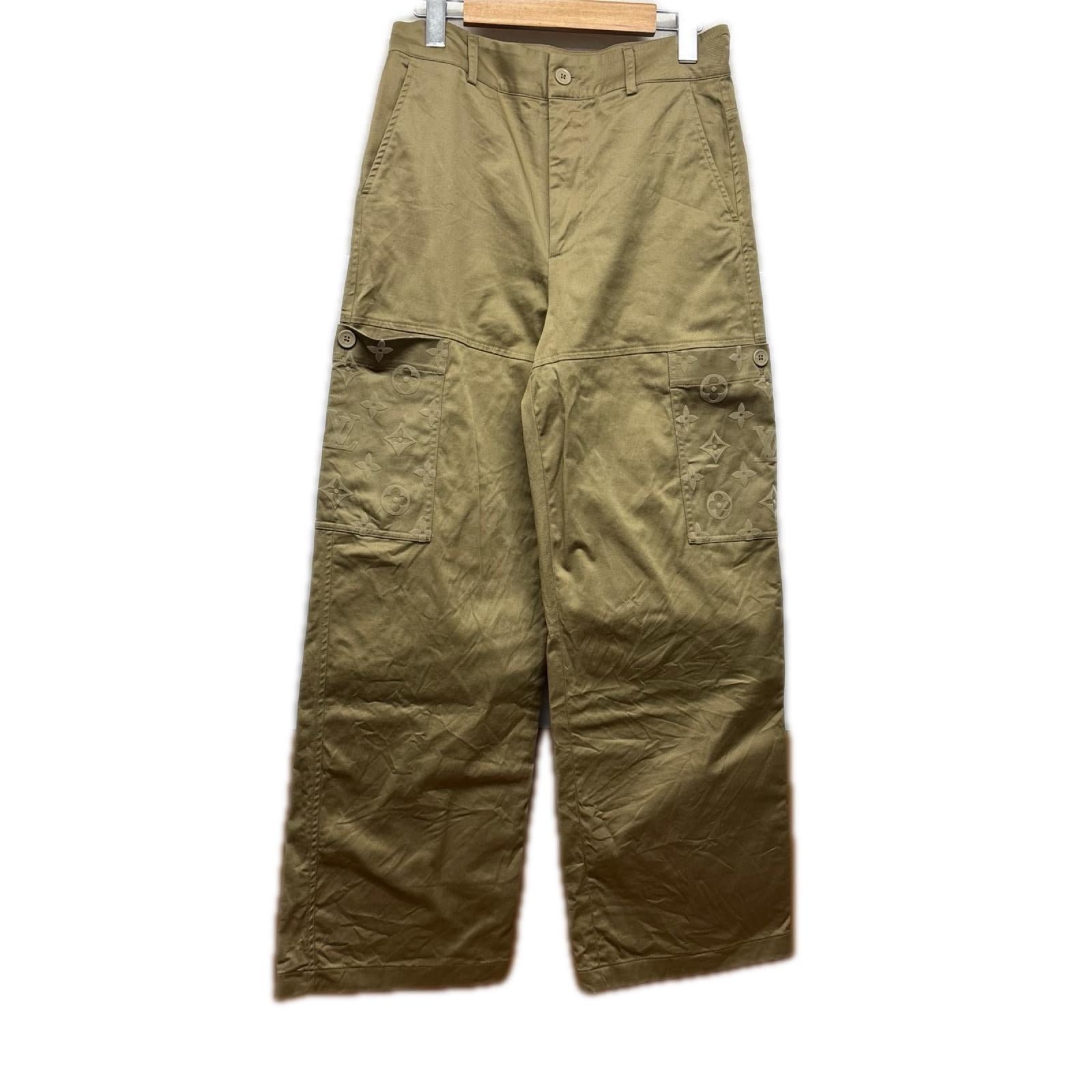 24SS Flocked Cotton Workwear Pants（44） 44 RM242MQ FUG HQP45W