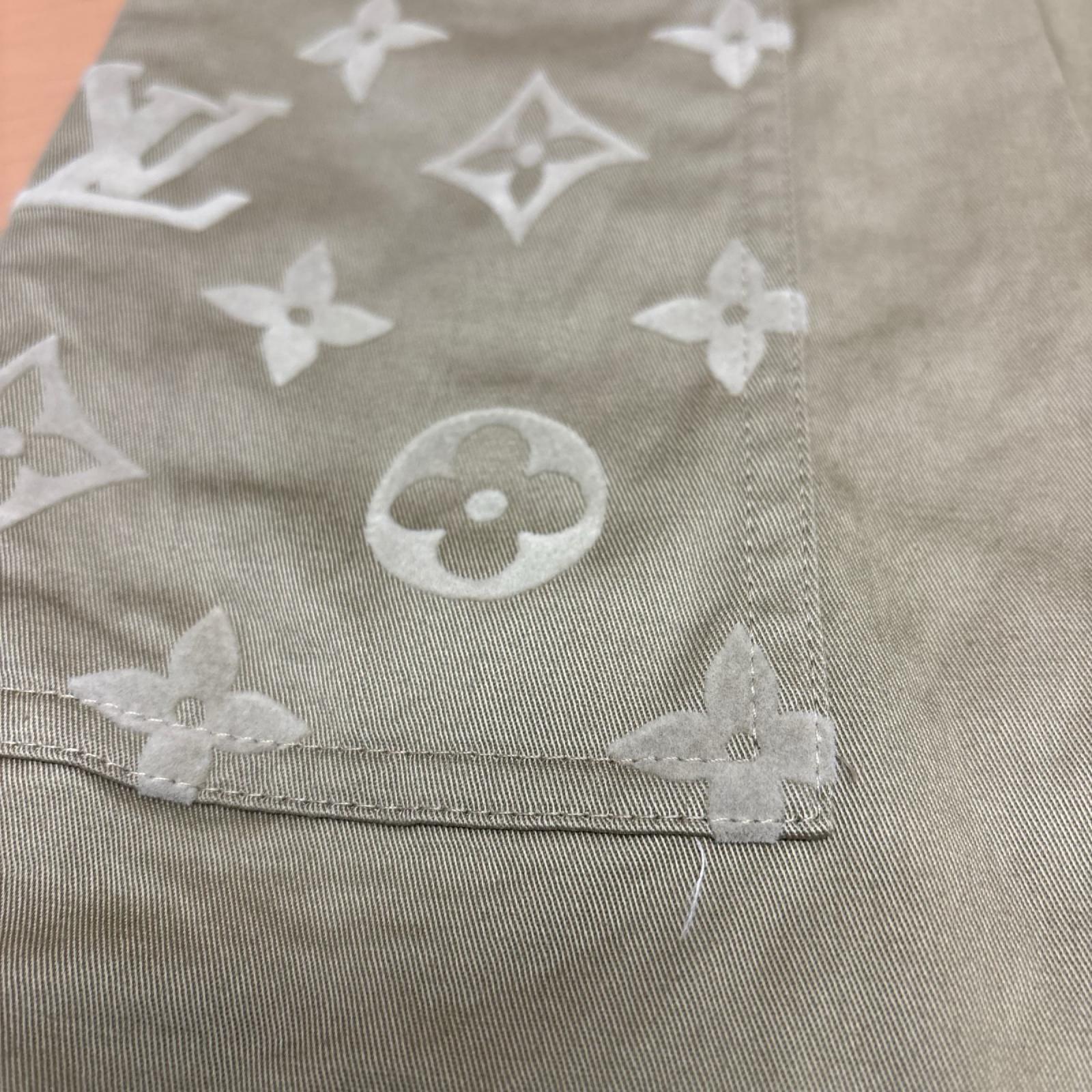 24SS Flocked Cotton Workwear Pants（44） 44 RM242MQ FUG HQP45W