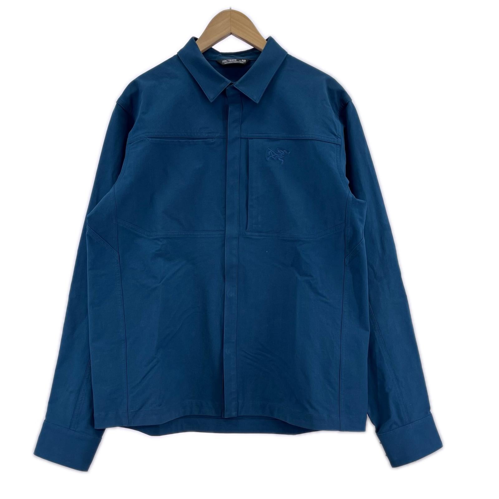 長袖シャツ ARC'TERYX Cronin Cotton Overshirt M 紺 M ネイビー
