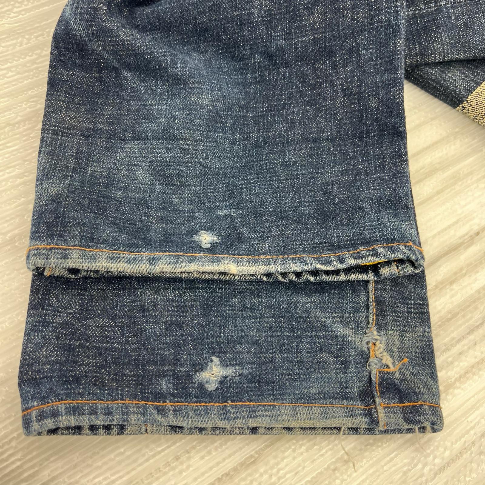 デニムパンツ EVISU No2 大黒 ﾃﾞﾆﾑﾊﾟﾝﾂ 30 ネイビー