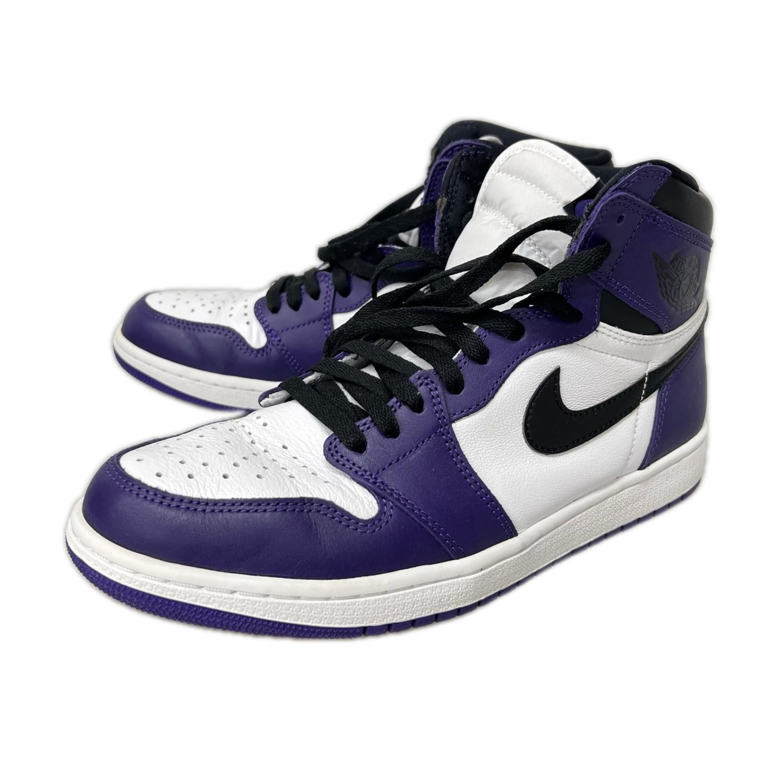 スニーカー Air Jordan 1 Court Purple 10 28cm (US10 UK9 1/2 EU46)