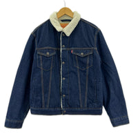 デニムジャケット Levi's STANDARD 裏ﾎﾞｱ ﾃﾞﾆﾑｼﾞｬｹｯﾄ S ｲﾝﾃﾞｨｺﾞ S
